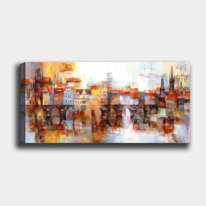 Wallity Lienzo Decorativo Multicolor 30 x 80 cm